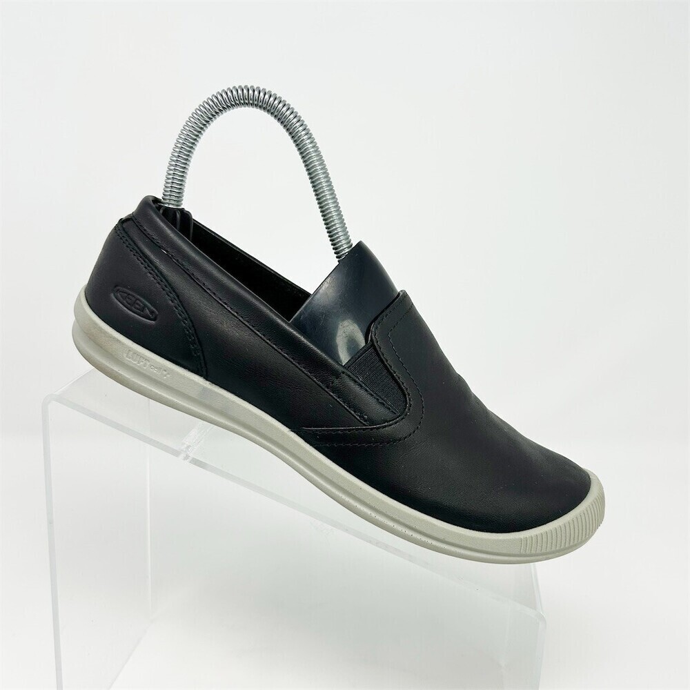 KEEN Lorelai Slip-On Sneakers Womens Black Casual Shoes Gray Sole Size 6.5